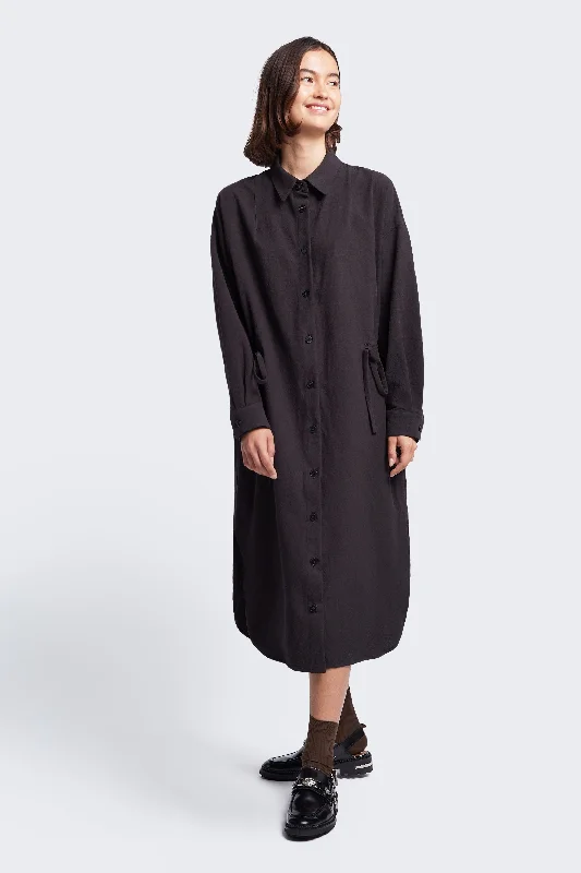 Filter Dress Black